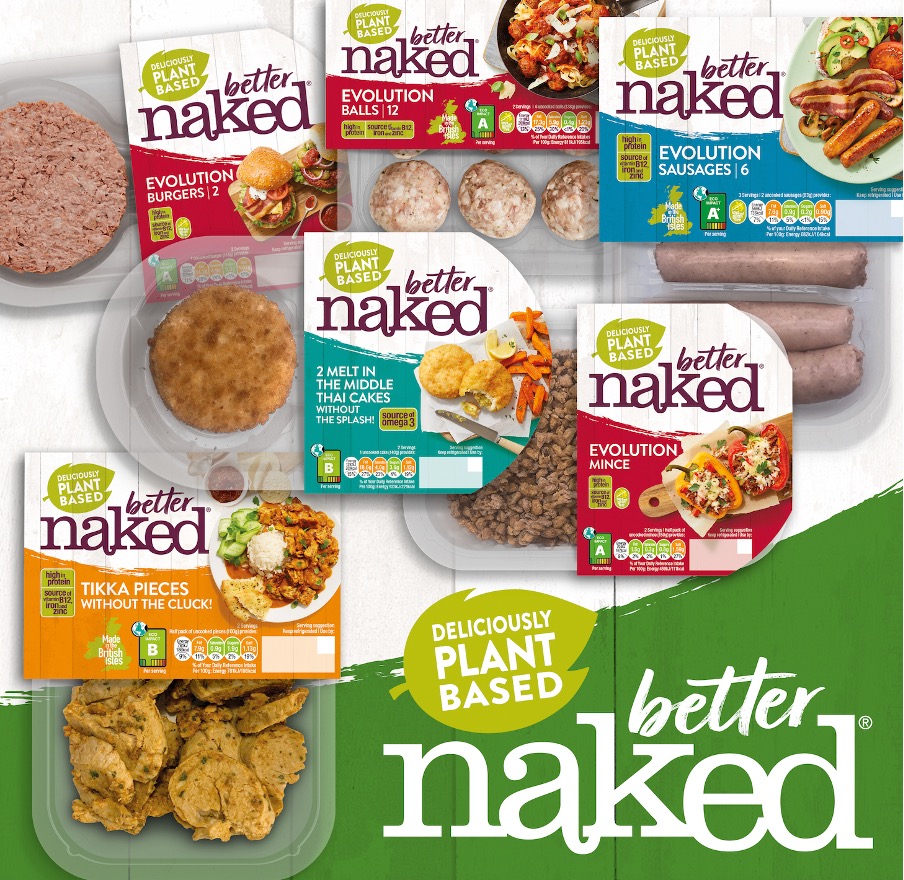 Better Naked plant-based products launched at Co-op