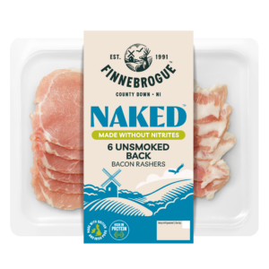 Best ever unsmoked bacon from Finnebrogue Naked.