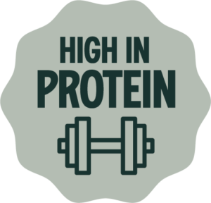 High in protein