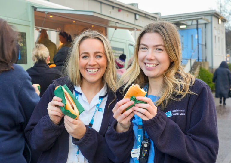 Finnebrogue surprises hospital heroes with a sizzling breakfast before a busy day in the wards.